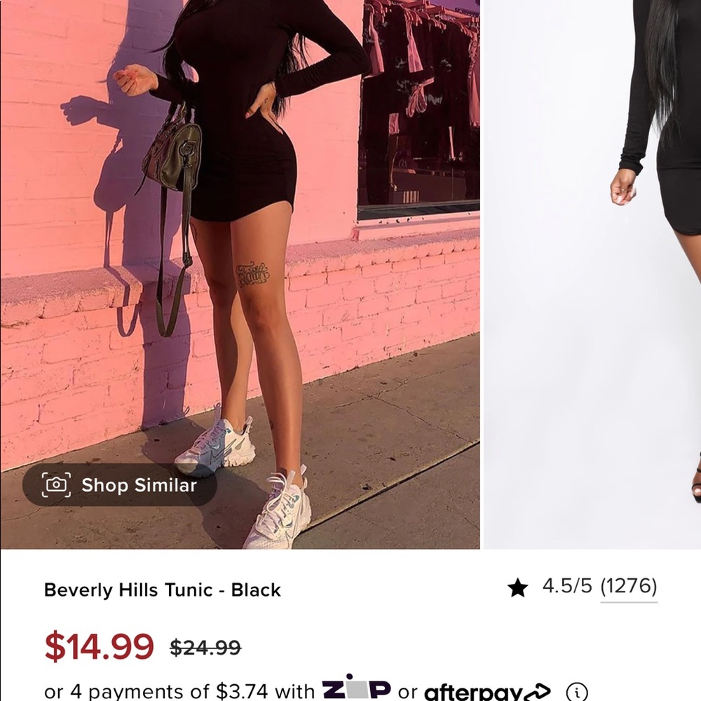 Fashion Nova mini dress